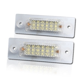 Set 2 lampi numar LED compatibil Skoda Super I 2002-2008 - Img 2