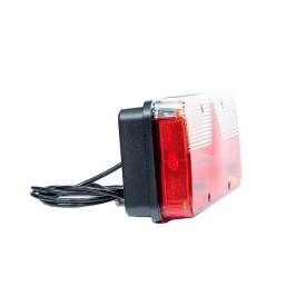 Set 2 Lampi stop, pozitie LED neon, 6 functii, stanga dreapta, Kingpoint FT-500, cu cabluri, Fristom - Img 2