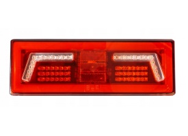 Set 2 lampi stop spate stanga si dreapta LED, pozitie neon, 12-24V, 6 functii, E-mark E9 - Img 3