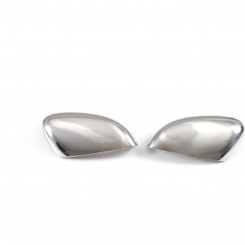 Set 2 ornamente din inox capace de oglinda compatibil RENAULT CLIO IV 2012-2019 - Img 1