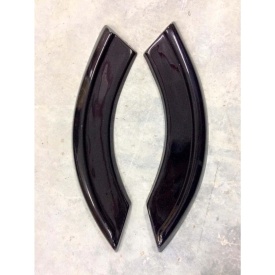 Set 2 ornamente prelungire bara spate Seat Leon 3 III 2012-2020, negru lucios - Img 2