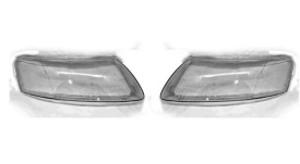 Set 2 sticle faruri pentru Audi A6 C6 4F 2005 - 2011 - Img 2