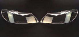 Set 2 sticle faruri pentru Skoda Octavia 2 1Z Facelift 2009 - 2013 - Img 1