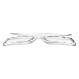 Set 3 ornamente inox bara si evacuare spate VW PASSAT B8.5 2019->