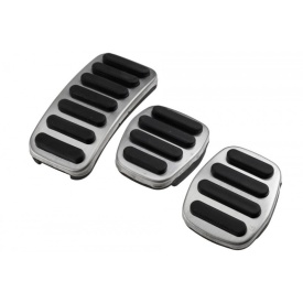 Set 3 Ornamente pedale sport compatibil Volvo XC40 2017->, C30 2007-2013, V40 2012-2019 cutie manuala
