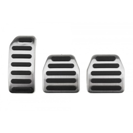 Set 3 Ornamente pedale sport compatibil Volvo XC60 2010-2016, V60 2012-2018, S60 2011-2018, S80 2009-2016 cutie manuala - Img 3