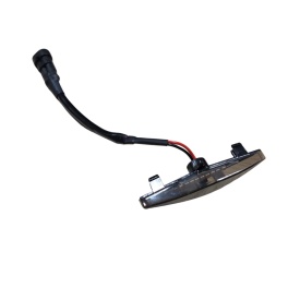 Set 4 bucati lumini de zi LED DRL F3 pentru grila frontala SUV camioneta 12V-24V, portocaliu fumuriu - Img 4