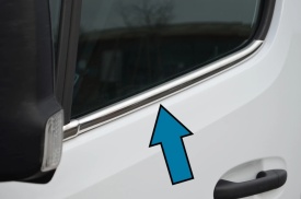 Set 4 ornamente inox pentru chedere Mercedes Sprinter W907 2018-> - Img 6