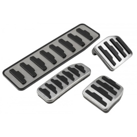 Set 4 Ornamente pedale sport compatibil compatibil Land Rover Range Rover Evoque 2011-2018, Range Rover Velar 2017->, Manuala
