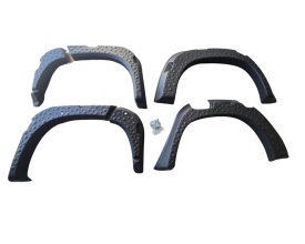 Set 6 protectii aripa overfendere, compatibil Mitsubishi L200 2020->, plastic ABS - Img 7