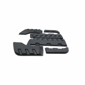 Set 6 Protectii laterale pentru usi compatibile Mitsubishi L200 2019->, plastic ABS, Produs Resigilat - Img 5