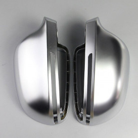 Set Capace de Oglinzi compatibil cu Audi A4 B8 2007-2015, Gri mat RS4 Look - Img 4