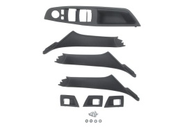 Set complet manere interior negru compatibil cu BMW seria 5 F10 F11 2010-2017