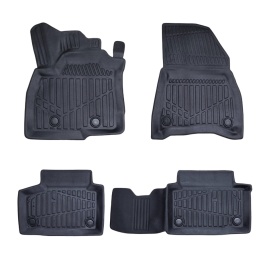 Set covorase auto cauciuc Dacia Duster III 3 E-Tech Full Hybrid 2024->, forma tavita 3D