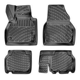 Set covorase auto cauciuc Renault Kangoo II 2007-2020 / Kangoo III 2020-> forma tavita - Img 1