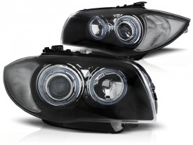 Set Faruri compatibile cu BMW 1 E87/E81/82/88 2004-2011 Negru - Img 1