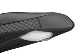 Set huse scaune camion compatibile VOLVO FH4 2013-> euro 6, piele ecologica neagra - Img 4