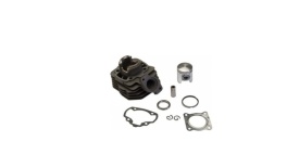 Set motor , cilindru , piston, segmenti si set garnituri 2T , capacitate 80cc compatibil cu PEUGEOT BUXY, ELYSEO, ELYSTAR, SPEEDAKE, SPEEDFIGHT, SPEEDFIGHT AC, SQUAB, SV, TKR, TREKKER, VIVACITY 50 1991-2013 - Img 2
