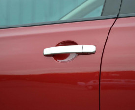 Set ornamente cromate manere portiere compatibile Nissan Qashqai, Qashqai +2 2007-2013, pentru masinile fara Ikey - Img 2