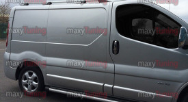 Set ornamente cromate manere portiere compatibile Renault Trafic 2001-2014 - Img 4
