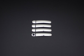 Set ornamente cromate manere portiere compatibile SKODA OCTAVIA 1996-2010, SUPERB II 2001-2008, FABIA 1999-2007 - Img 2