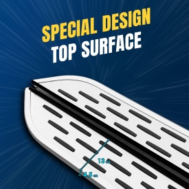 Set praguri trepte laterale cu suporti compatibil Ford Kuga 2020->, Dot OEM Design - Img 8