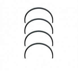 Set Protectie aripa auto, overfender aripa, 4 bucati x 1,50 m, compatibil BMW seria 5 E60 E61 F10 F11, RDX Design - Img 1
