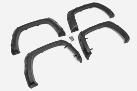 Set protectii aripa overfendere, compatibil VW Amarok 2010-2016, plastic ABS, cu suruburi - Img 3