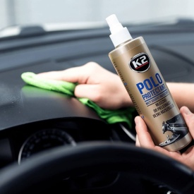 Silicon auto mat pentru bord, K2 POLO PROTECTANT 350g cu pulverizator - Img 5