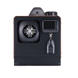Soba incalzitor diesel portabil VEVOR CY-29, 12-24V putere 5-8KW telecomandă și afișaj digital color, zgomot redus, anunt vocal, pentru rulote camion barca și remorca - Img 4