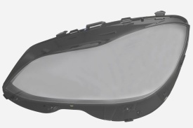 Sticla far pentru Mercedes clasa E W212 2013-2016, parte montare stanga