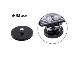 Suport magnetic pentru proiector, lampa de lucru, rampa girofar, diametru 88 mm - Img 3