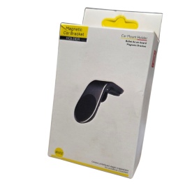 Suport telefon magnetic SJJ-10, prindere la ventilatie, culoare negru - Img 3