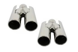 Tobe Ornamente compatibil cu sistemul de evacuare BMW E60 E90 E92 E93 F10 F30 M3 M5 M6 ACS Look - Img 1
