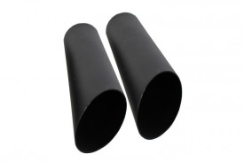 Tobe Ornamente compatibil cu sistemul de evacuare Negru Mercedes Benz W463 G-Class 1998-> B Design - Img 3