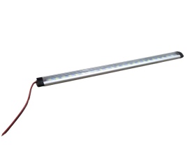 Banda bagheta LED, carcasa aluminiu 35 cm 48 leduri, alb rece 6000k 12V