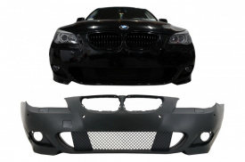 Bara Fata compatibil BMW seria 5 E60 E61 2003-2007 M-Technik Design fara Proiectoare Ceata - Img 6