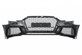 Bara Fata compatibil cu Audi A3 8V Facelift Sedan Cabrio 2016-2019 RS3 Design Negru Lucios