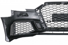Bara Fata compatibil cu Audi A3 8V Facelift Sedan Cabrio 2016-2019 RS3 Design Negru Lucios - Img 2