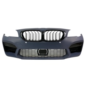 Bara Fata cu Grila Centrala tuning compatibil cu BMW Seria 5 F10 F11 2011-2017 M5 2020 Design