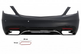 Bara Spate compatibil cu Mercedes S-Class W222 Facelift 2017-2020 Sedan - Img 3
