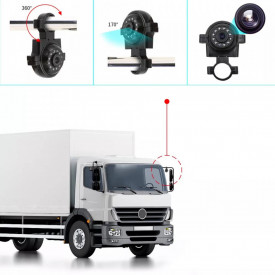 Camera marsarier cu infrarosu 12V - 24V pentru Camioane, Autocare, Bus-uri - Img 4