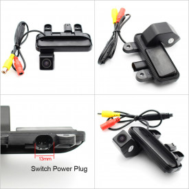 Camera marsarier HD, unghi 170 grade, cu StarLight Night Vision pentru Mercedes E-Class W212, C207 - Img 3