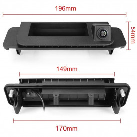Camera marsarier HD, unghi 170 grade, cu StarLight Night Vision pentru Mercedes C-Class W205, CLA C117 - Img 3