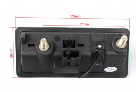 Camera marsarier HD, unghi 170 grade cu StarLight Night Vision pentru RCD330 cu MIB pentru Audi - Img 3