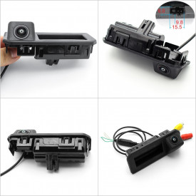 Camera marsarier HD, unghi 170 grade cu StarLight Night Vision pentru Porsche Cayenne 2018 + - Img 2