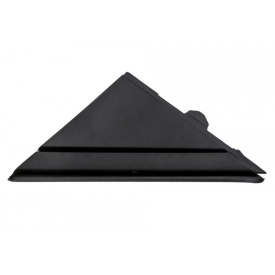 Capac oglinda laterala stanga compatibil Fiat 500 2007-2025, culoare negru - Img 3