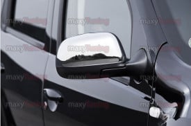 Capace cromate de oglinda compatibil Dacia Dokker 2012->, inox - Img 3
