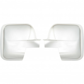 Capace cromate de oglinda compatibil RENAULT TRAFIC 2014->, plastic cromat