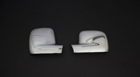 Capace cromate de oglinda compatibil VW T5 Transporter / Caravelle / Multivan 2004-2010, plastic ABS - Img 6